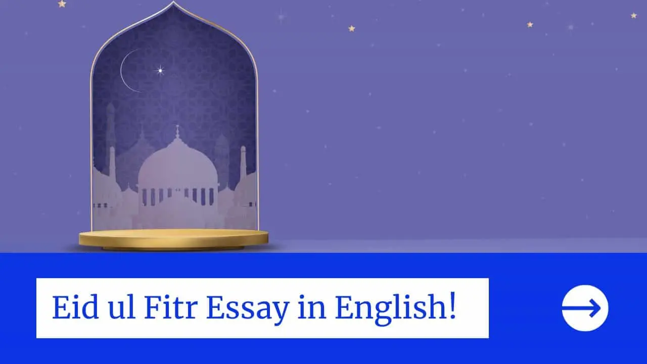 Eid ul Fitr Essay in English