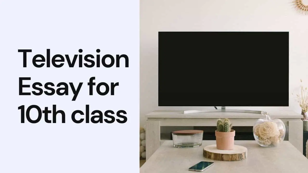 Television Essay for 10th class